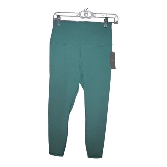 NEW Everlane Womens High Rise The Perform Ankle Legging Size Medium Soft Green - Picture 2 of 8